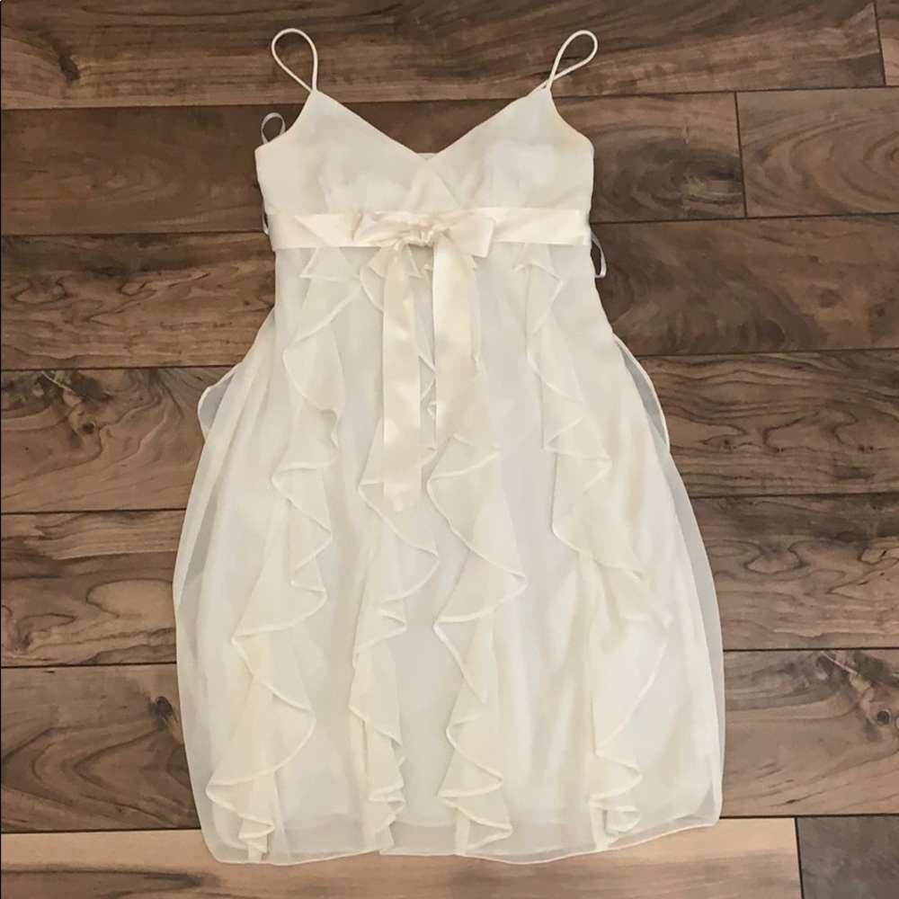 Betsy & Adam beautiful white dress